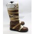 Fire Emblem Marth Brown Shoes Cosplay Boots