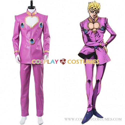 Cosplay Giorno Giovanna Costume From JoJo's Bizarre Adventure: Golden Wind