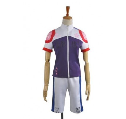 Yowamushi Pedal Akira Midousuji Kyoto Fushimi High School Cosplay Costume