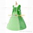 Gothic Lolita Victorian Queen Elizabeth Theatre Green Lace Prom Ball Gown Dress