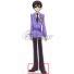 Ouran High School Host Club Haruhi Fujioka Black Cosplay Shoes