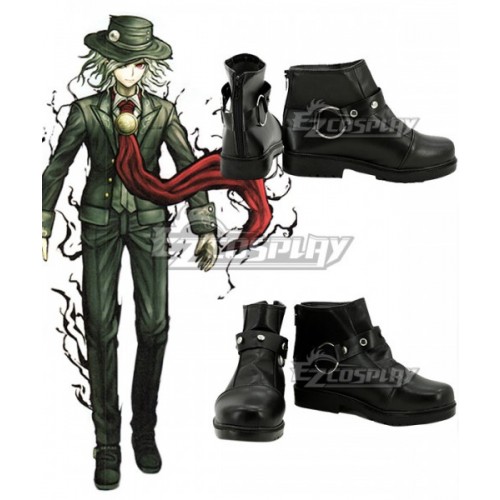 Fate Grand Order Edmond Dantes Black Shoes Cosplay Boots