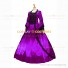 Marie Antoinette Renaissance Period Reenactment Purple Lace Dress Ball Gown