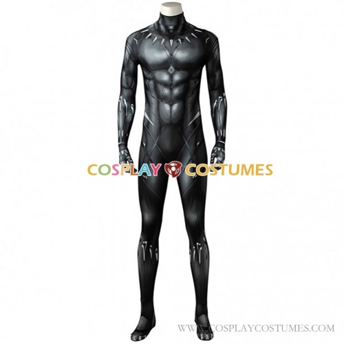 3D Printed Cosplay Costume Black Panther From Movie T'Challa