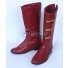 DC The Flash 3 Female Speedster Jesse Quick Red Shoes Cosplay Boots