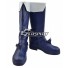 Fire Emblem Awakening Marth Lucina Dark Blue Shoes Cosplay Boots