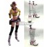 Final Fantasy XV Cindy Aurum White Shoes Cosplay Boots