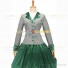 Civil War Country Lolita Victorian Masquerade Theme Green Ball Gown Dress