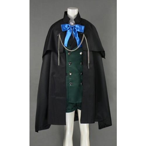 Black Butler Ciel Phantomhive Cosplay Costume With Cape