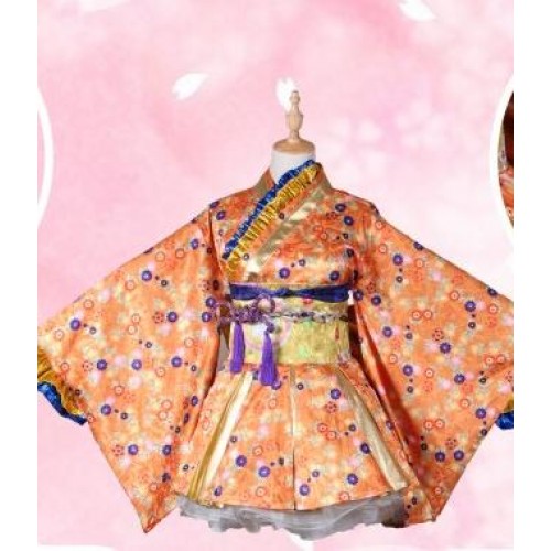 Love Live Kaguya No Shiro De Odoritai Honoka Kosaka Kimono Cosplay Costume