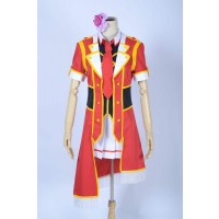Love Live SR Card Maki Nishikino Red Cosplay Costume