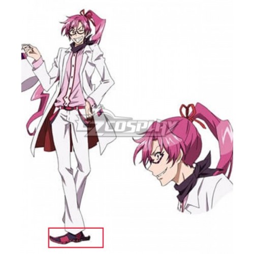 Servamp Belkia Melancholy Red Cosplay Shoes