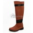 Fire Emblem Sothe Brown Shoes Cosplay Boots