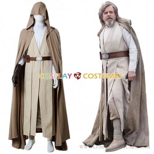 Luke Skywalker Cosplay Costume From Star Wars 8 The Last Jedi