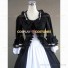 Herrlich Victorian Fancy Prom Stage Wedding Formal Dress Black