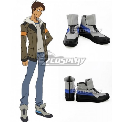 Voltron: Legendary Defender Lance McClain Black and Grey Cosplay Shoes