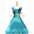 Vintage Gothic Lolita Victorian 18th Century Sky Blue Ruffles Evening Ball Gown Dress