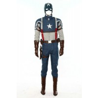 Deluxe Captain America The First Avenger Cosplay Costume