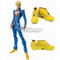 JoJo's Bizarre Adventure Vento Aureo Giorno Giovanna Yellow Cosplay Shoes