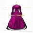 Victorian Punk Lolita Pagoda Sleeves Ball Gown Rose Dress