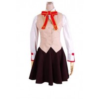 Fate Stay Night Homurabara Gakuen Girls Uniform Cosplay Costume
