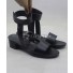 Naruto Tsunade Black Cosplay Shoes