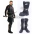 Marvel The Avengers Hawkeye Clinton Francis Barton Black Shoes Cosplay Boots