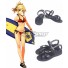 Fate Grand Order Fate Apocrypha Saber Mordred Swimsuit Black Cosplay Shoes