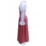 Chobits Chii Purple Red Cosplay Costume Maid Dress