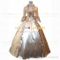 Deluxe Victorian Style Faire Queen Floral Gown Dress Maize Yellow