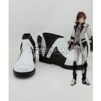 God Eater 2 Protagonist Male White Cosplay Shoes