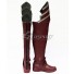 Fire Emblem Deen Red Shoes Cosplay Boots