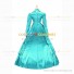 Victorian Gothic Lolita Reenactment Rococo Southern Belle Light Blue Ball Gown Dress