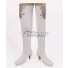 Fate Grand Order Scathach White Shoes Cosplay Boots