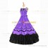 Romantic Southern Belle Marie Antoinette Theater Steampunk Ball Gown Light Purple Dress