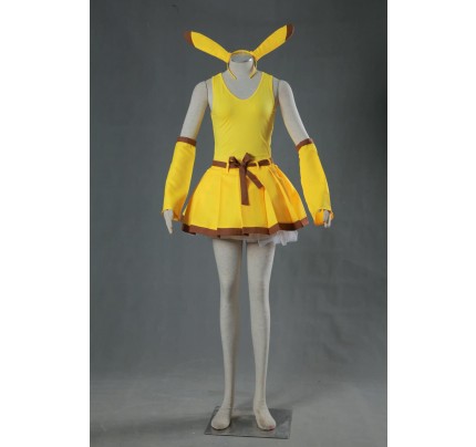 Pokemon Pikachu Human Cosplay Costume