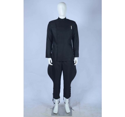 Star Wars Imperial Officer Uniform Cosplay Costume Black