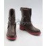 Fullmetal Alchemist Edward Elric Brown Shoes Cosplay Boots