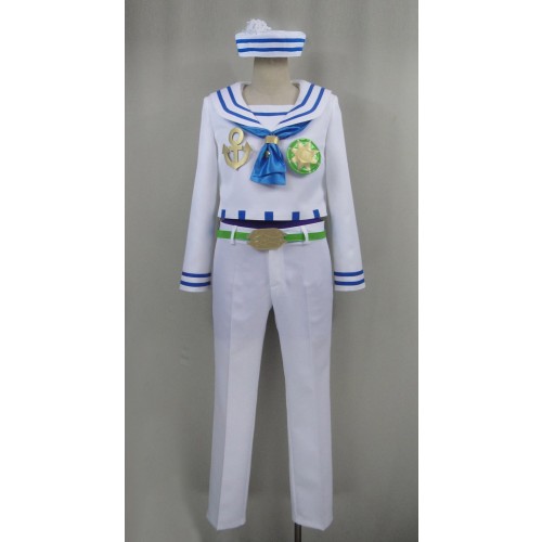 JoJo's Bizarre Adventure Josuke Higashikata Sailor Cosplay Costume