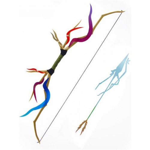 59" Pocket Monster-Pokémon Xerneas's Bow and Arrow Cosplay Prop