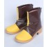 Touken Ranbu Ichigo Hitofuri Yellow Brown Shoes Cosplay Boots