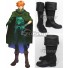 Fate Extra Archer Robin Hood Black Shoes Cosplay Boots