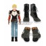 RWBY Beacon Academy Team JNPR Jaune Arc Grey Cosplay Shoes