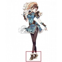 Fire Emblem Echoes: Shadows Of Valentia Clair Brown Cosplay Shoes