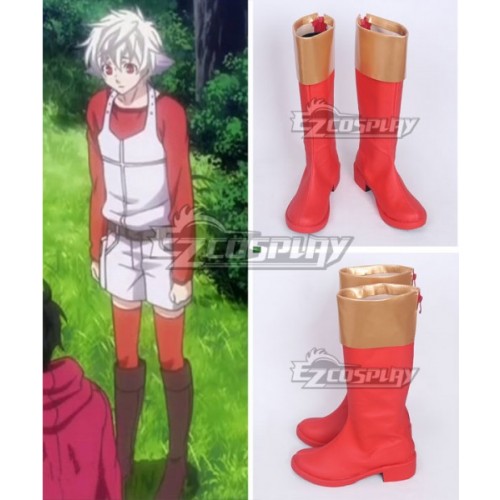 Karneval Nai Red Shoes Cosplay Boots