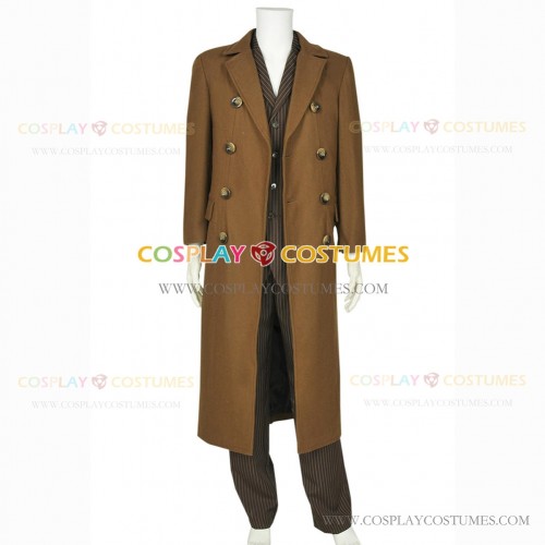 David Tennant Costume for Doctor Who 10th Tenth Dr. Cosplay Wool Full Set