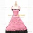 Reenactment Gothic Lolita Civil War Victorian Ball Gown Pink Dress