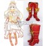 Axis Powers Hetalia Russia Anya Braginskaya Red Shoes Cosplay Boots