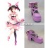 Love Live Valentine's Day Maid Nico Yazawa Pink Cosplay Shoes