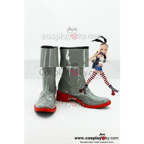 Kantai Collection Japanese Destroyer Shimakaze Cosplay Boots New